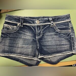 Maurices Blue Denim Shorts